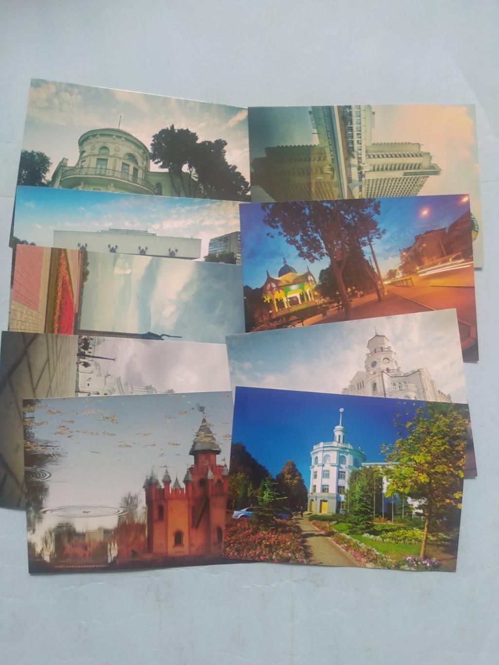 Полный набор открыток Сумы Украина выпуск период 2015 - 2020 гг - 16 шт. 1 лотом 1