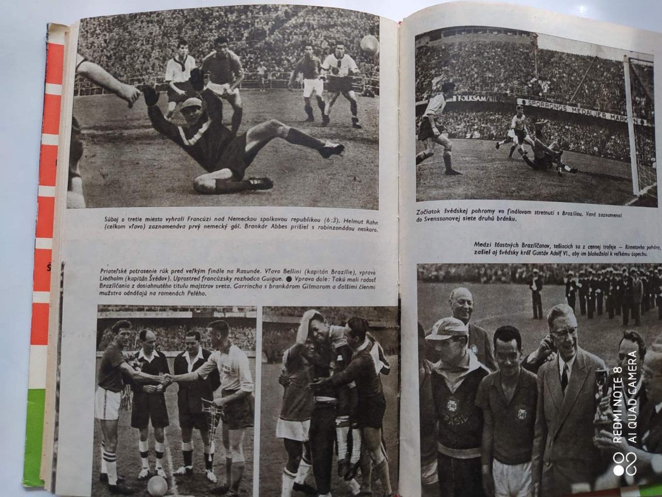 Imrich Hornacek Majstrovstva sveta vo futbale Чемпионат мира по футболу 1958 г. 6