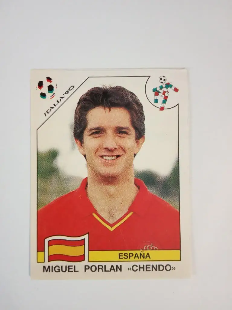 PANINI Чемпионат мира 1990 г. - 348 Porlan Espana