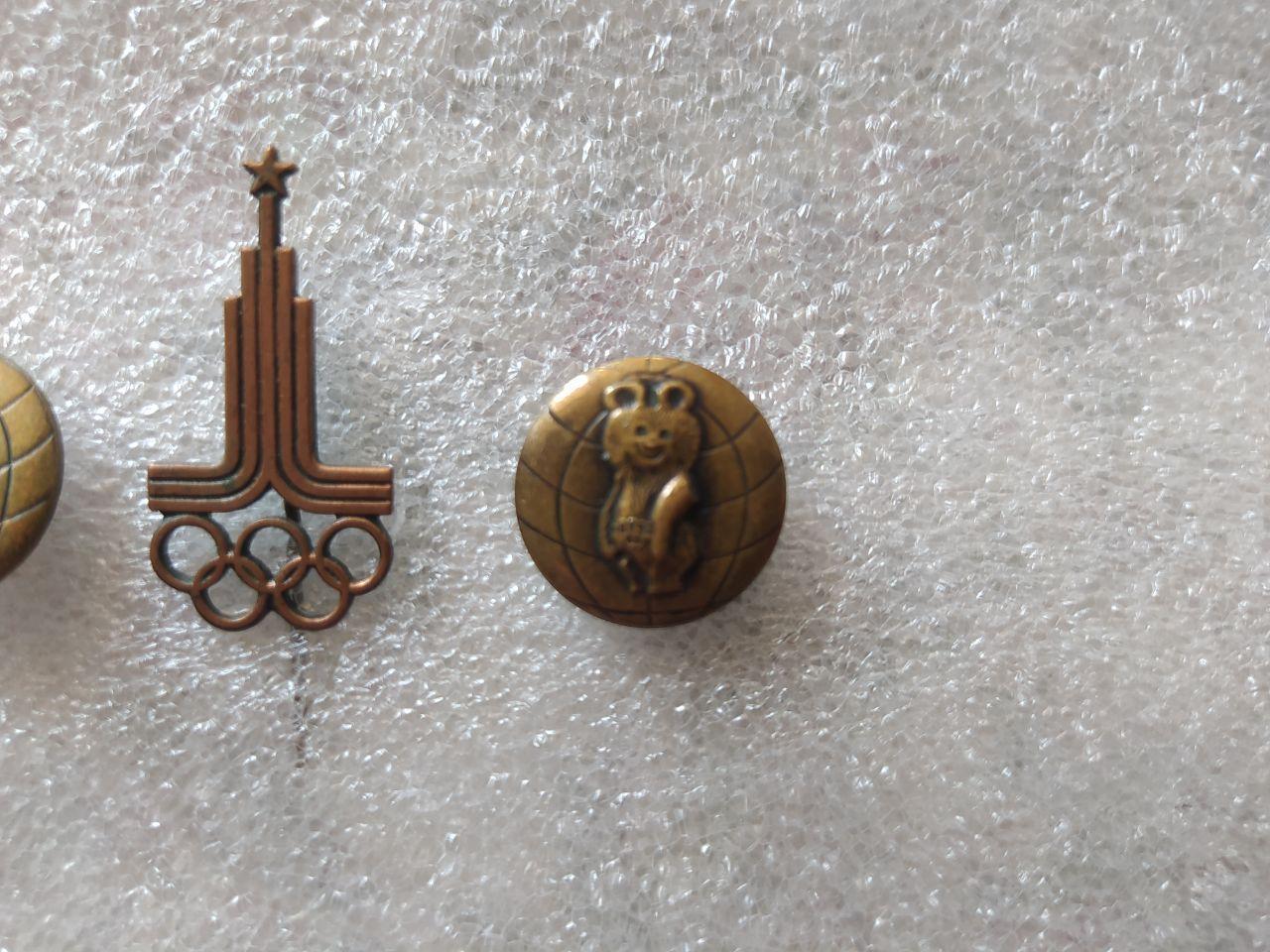 Подборка тяжелые знаки Олимпиада 1980 - 3 знака одним лотом 2