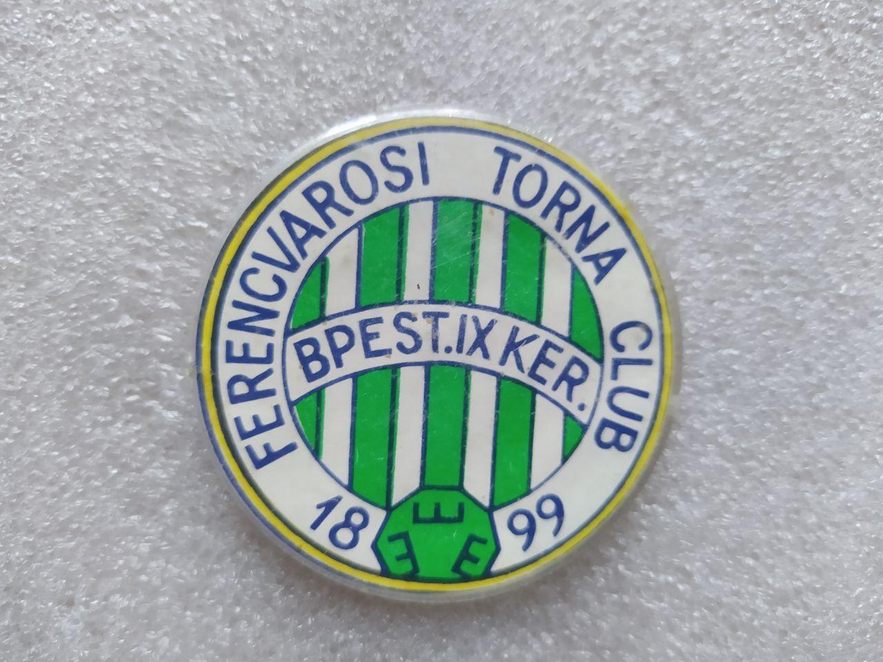 Футбольный клуб Ференцварош Венгрия из серии союзный выпуск пластмасса
