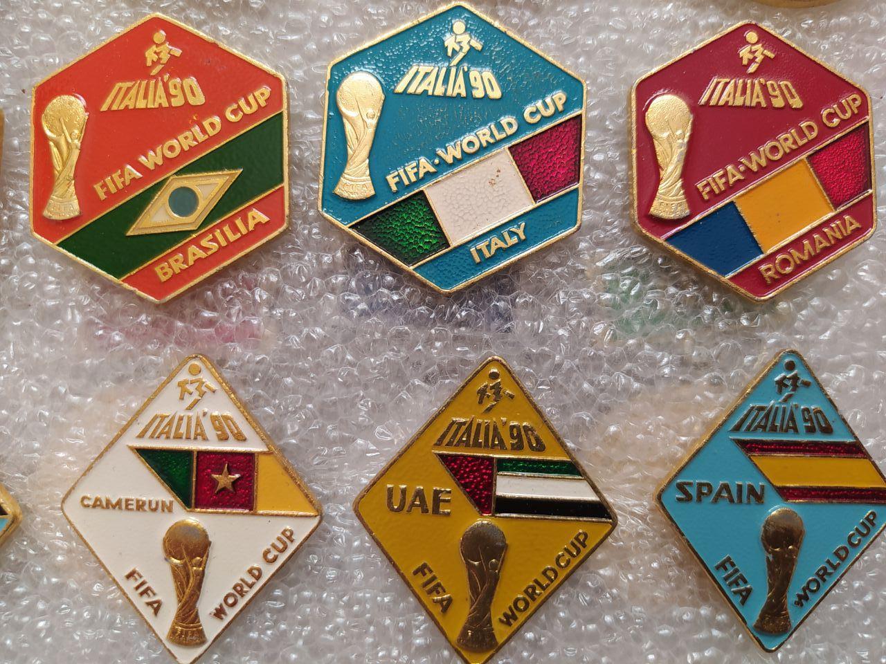 Участники Чемпионата мира по футболу 1990 г. - 24 штуки полная серия одним лотом 4