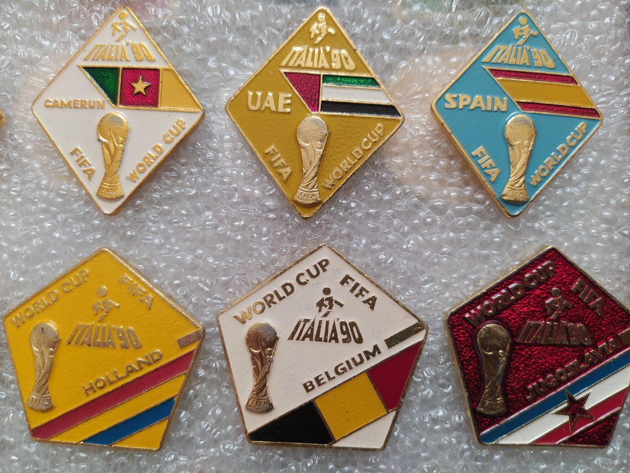 Участники Чемпионата мира по футболу 1990 г. - 24 штуки полная серия одним лотом 5