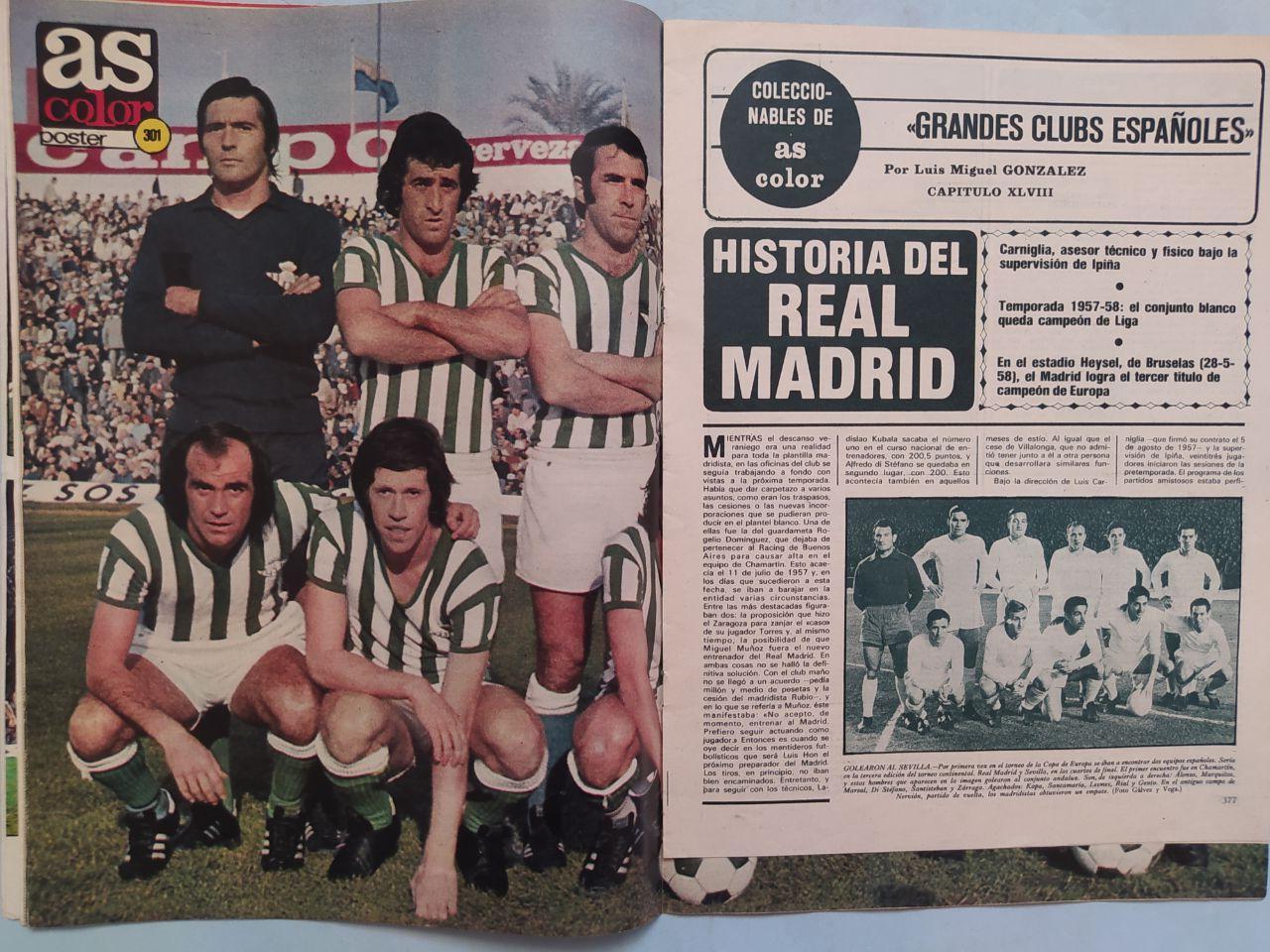 Испанский журнал as color № 308 за 1977 год 2