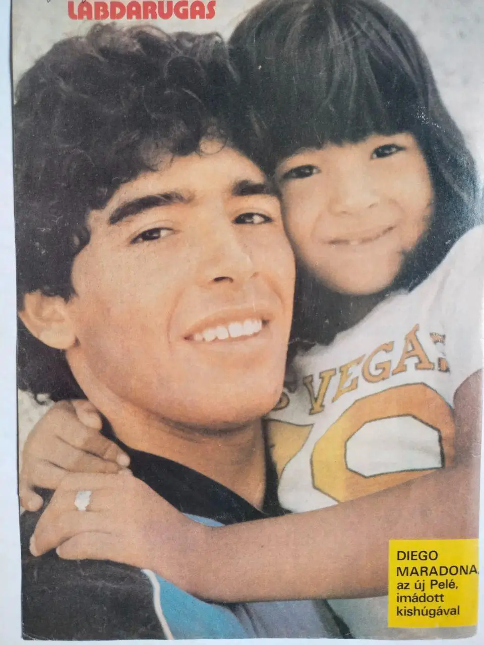 Из журнала LABDARUGAS футболист Диего Марадона Аргентина