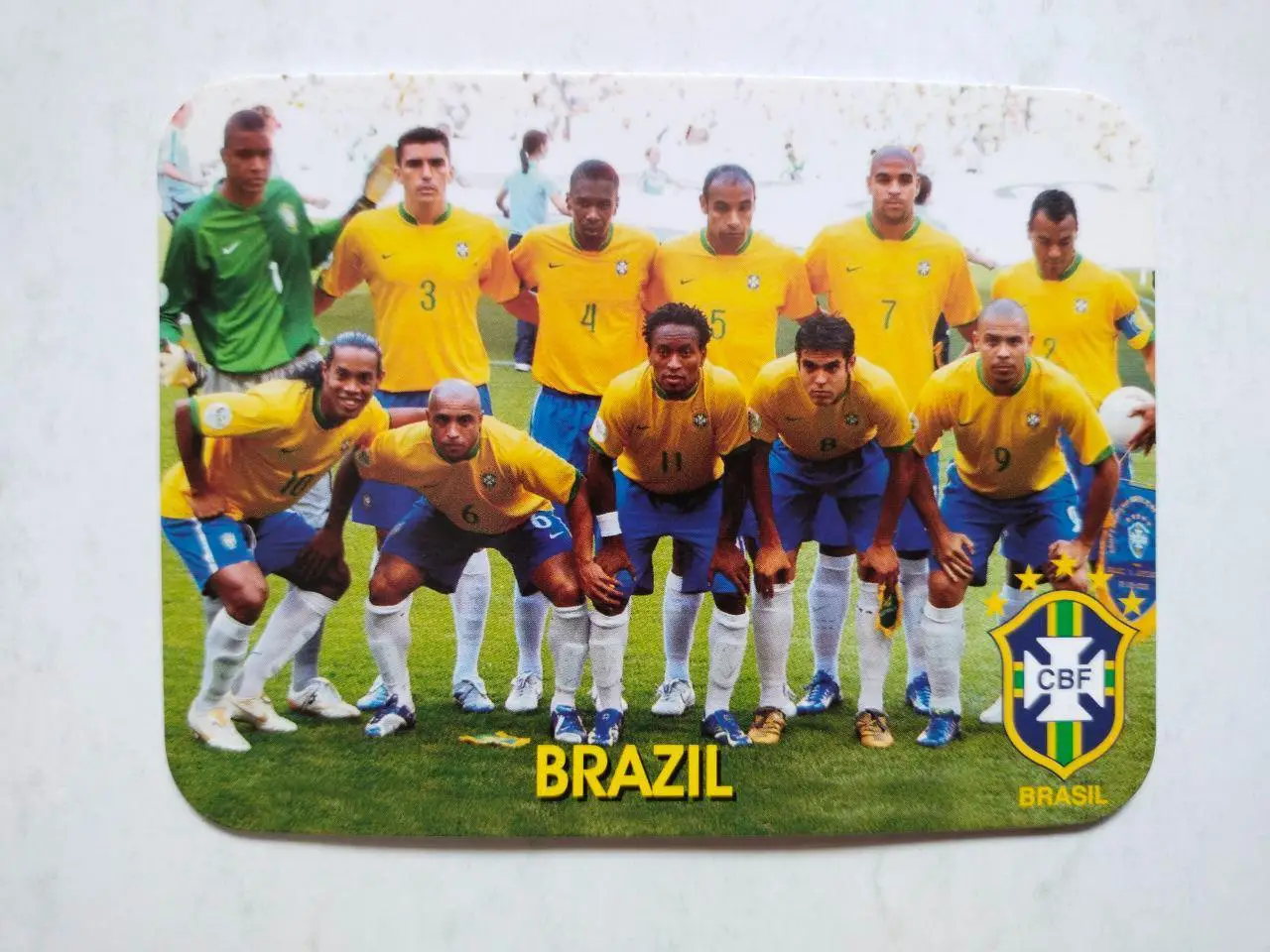 Календарик футбольная сборная Бразилии