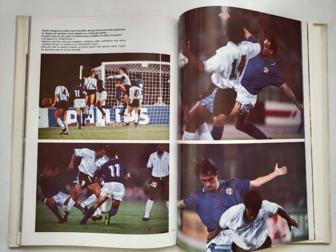 XIV Чемпионат мира по футболу Италия 1990 год 4