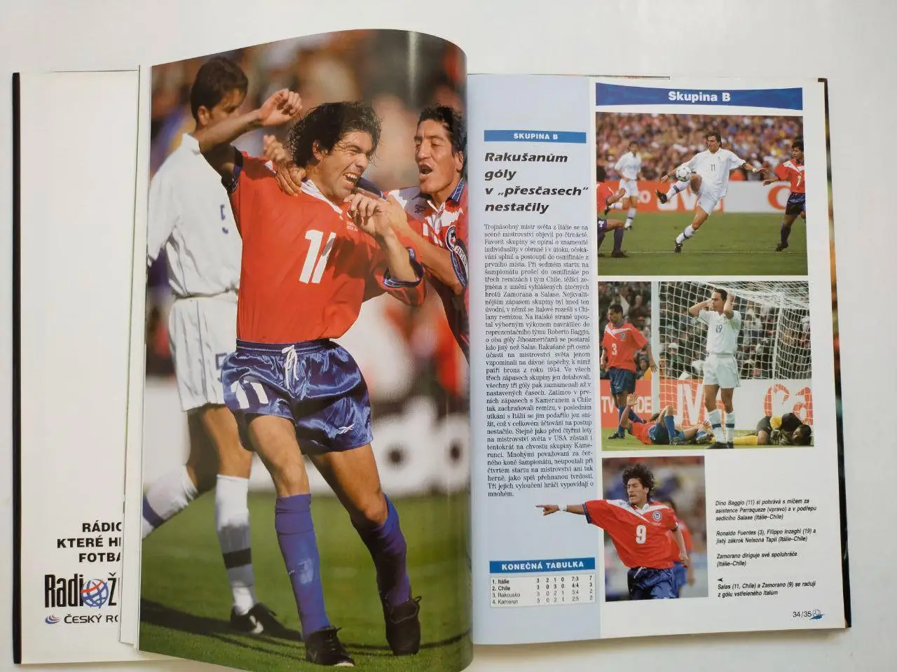 XVI Чемпионат мира по футболу Франция 1998 год 1