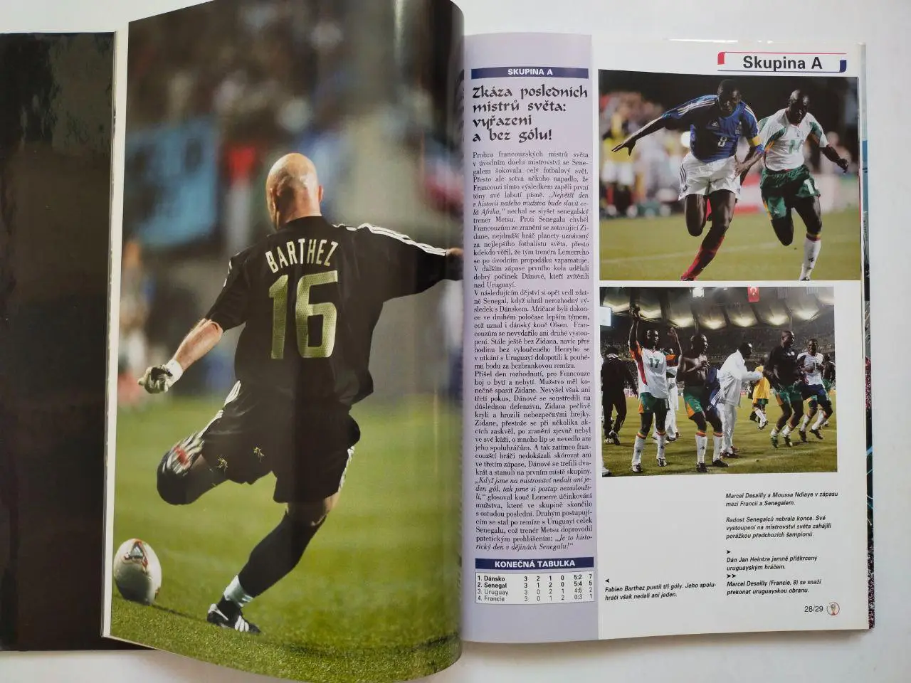 XVII Чемпионат мира по футболу Корея и Япония 2002 год 1