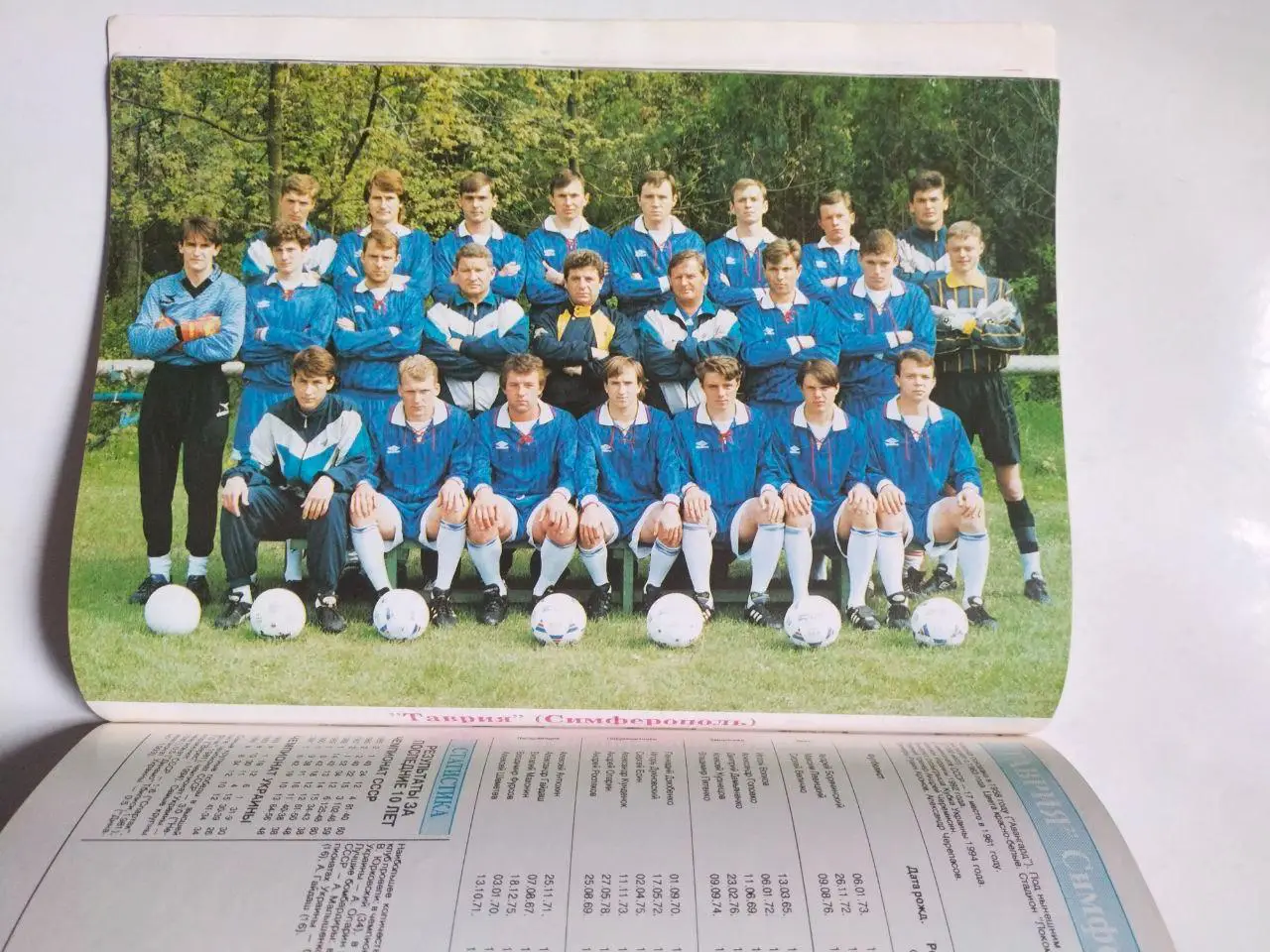 Журнал Мир футбола Украинский футбол Спецвыпуск Высшая лига 1994 / 1995 гг.. 3
