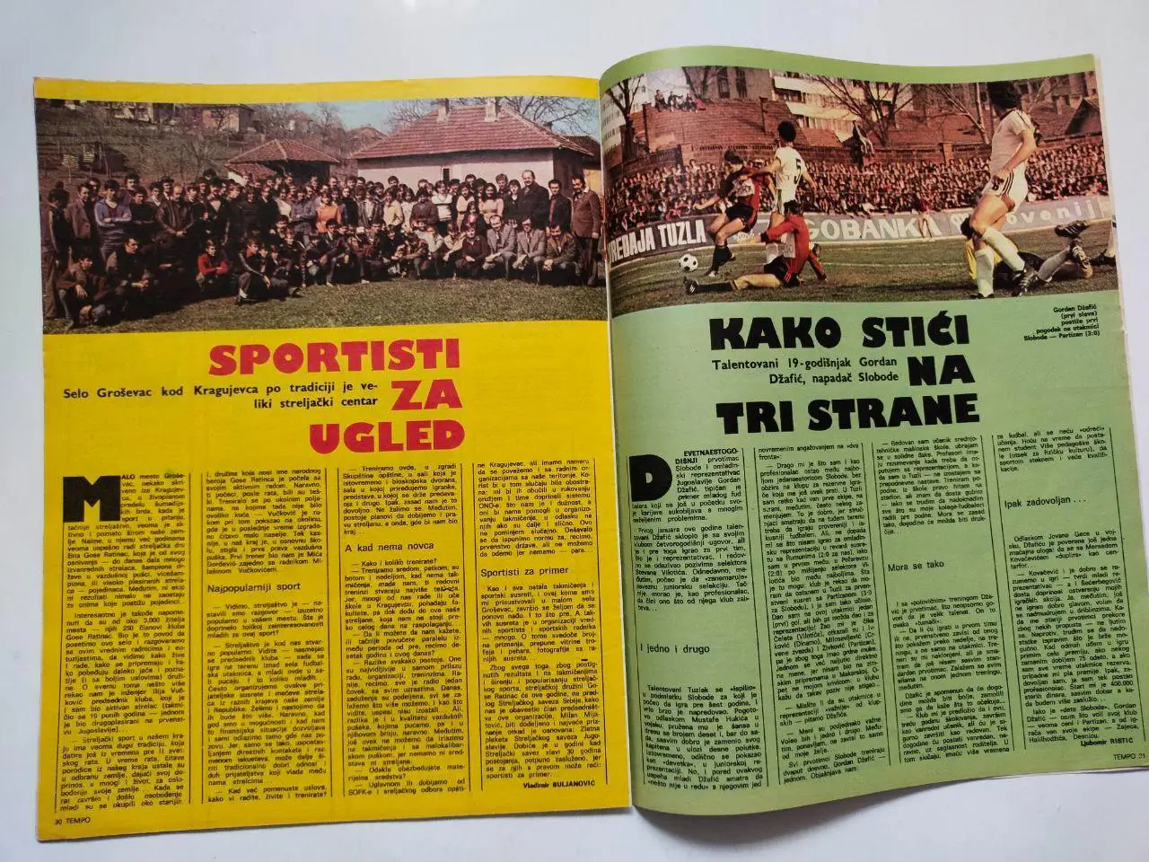 Спортивный журнал Темпо tempo Белград Югославия № 634 за 1978 год 5