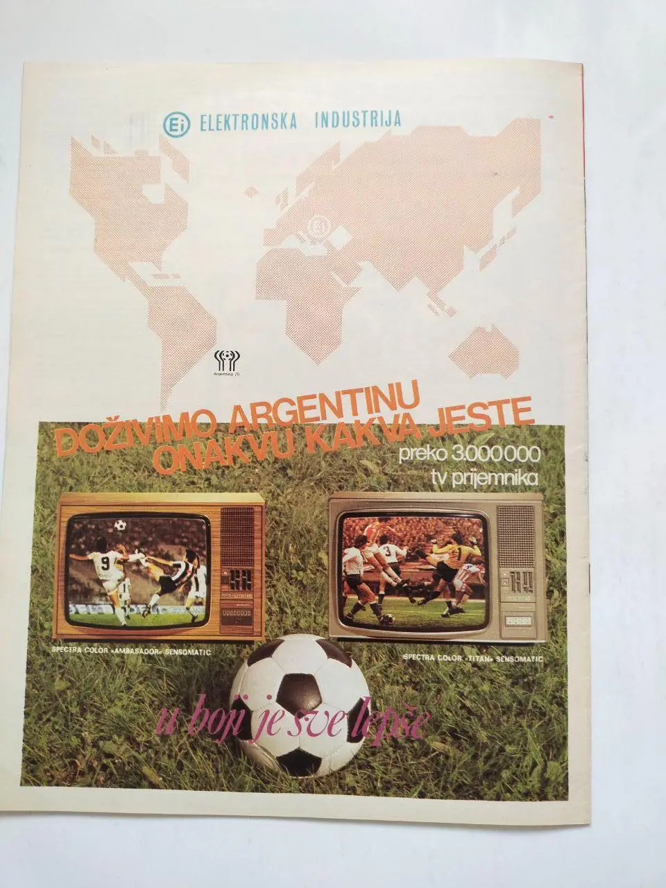 Спортивный журнал Темпо tempo Белград Югославия № 640 за 1978 год 6