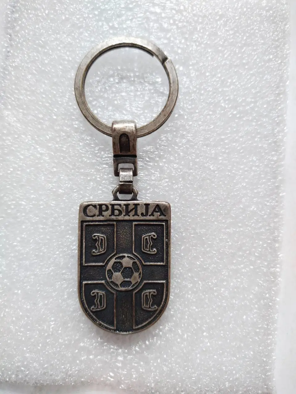 Брелок Футбольный Союз Сербии - официальная эмблема