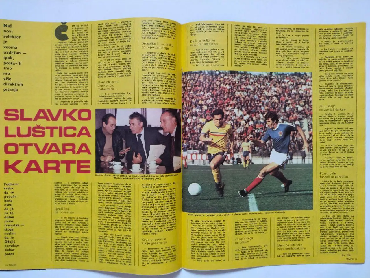 Спортивный журнал Темпо tempo Белград Югославия № 649 за 1978 год 2