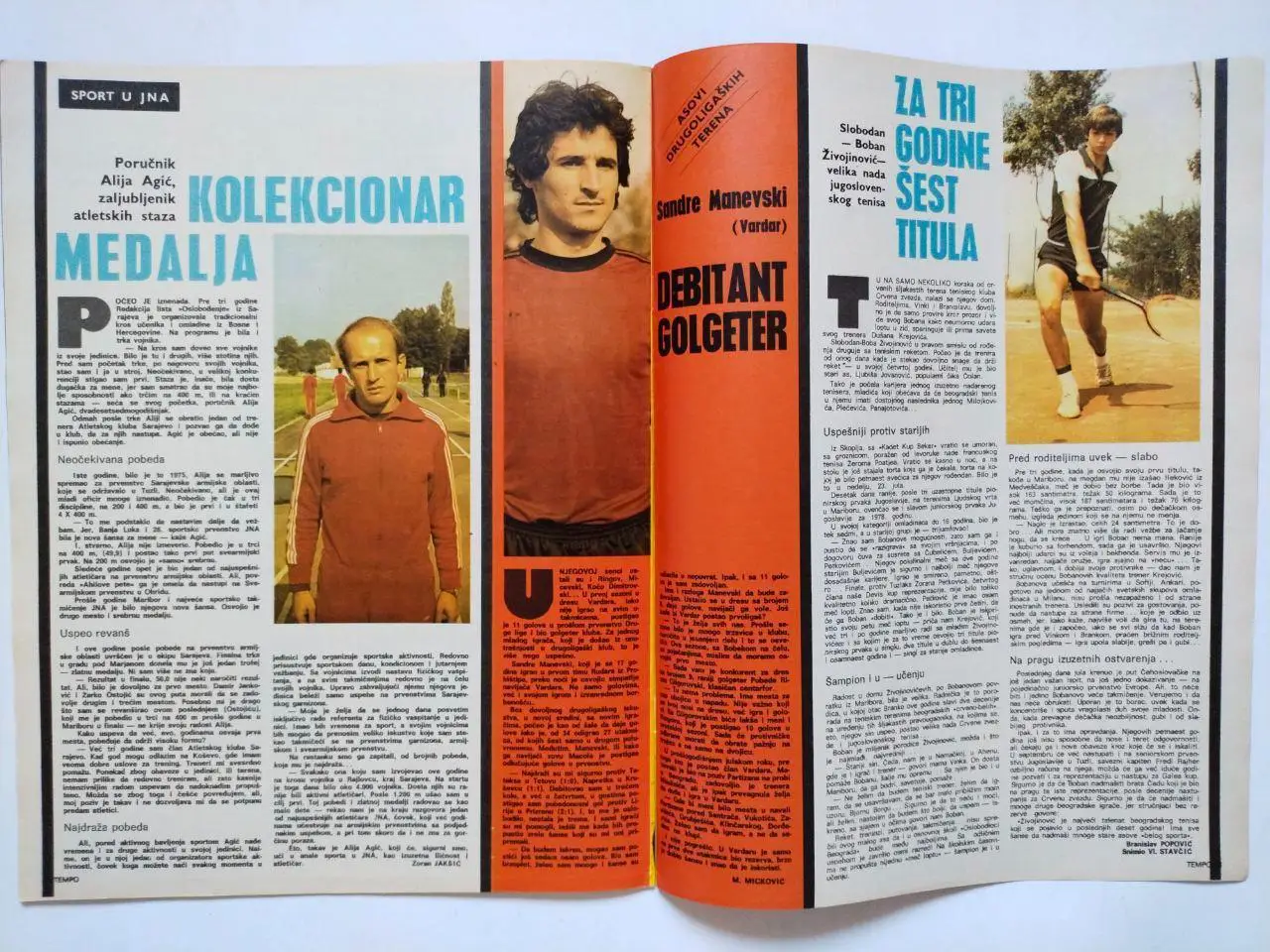 Спортивный журнал Темпо tempo Белград Югославия № 651 за 1978 год 4