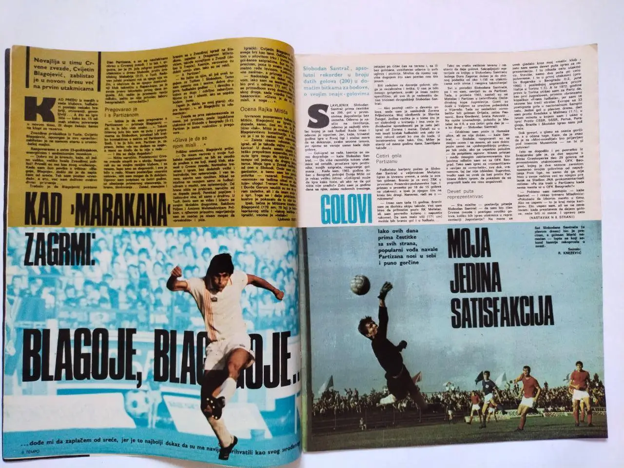 Спортивный журнал Темпо tempo Белград Югославия № 654 за 1978 год 1