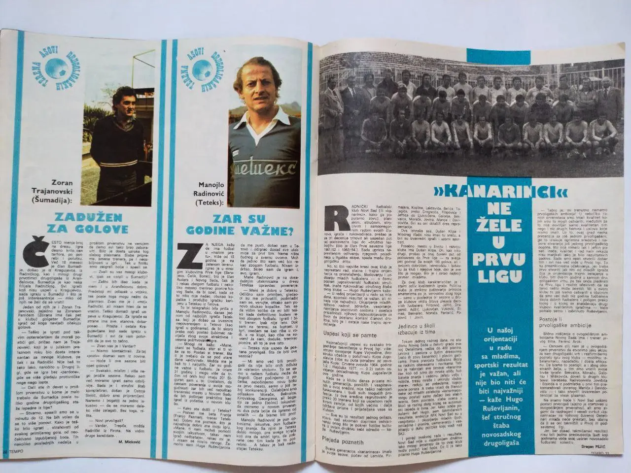 Спортивный журнал Темпо tempo Белград Югославия № 654 за 1978 год 4