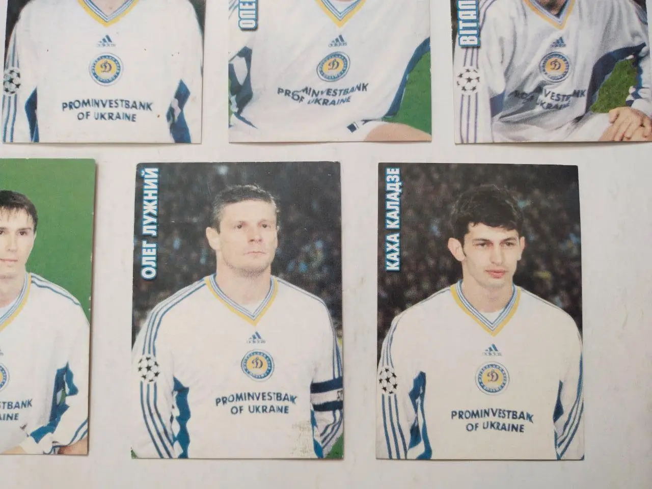 Календарики футбольный клуб Динамо Киев 2000 г. - продажа одним лотом 10 штук 1