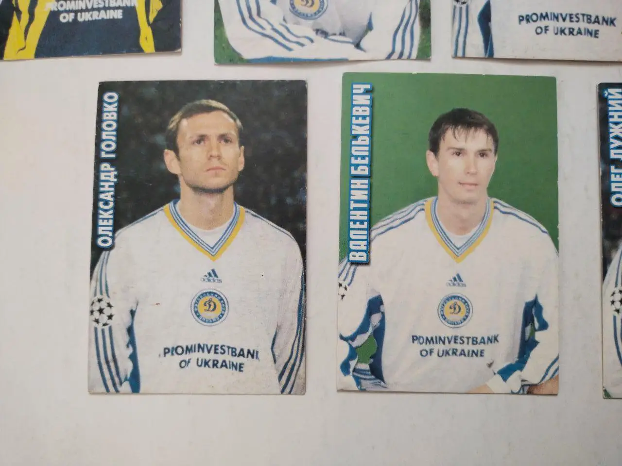 Календарики футбольный клуб Динамо Киев 2000 г. - продажа одним лотом 10 штук 4