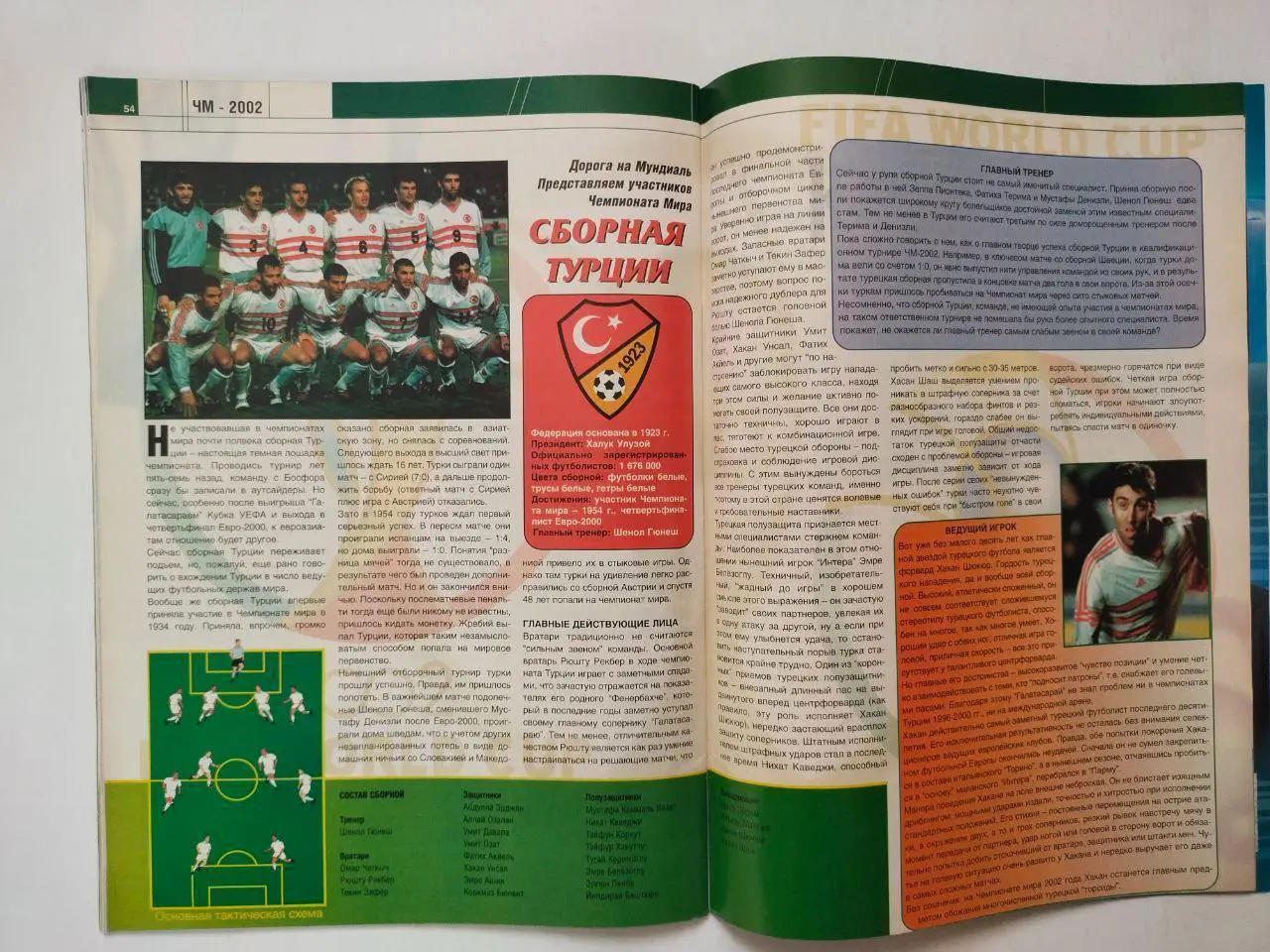 Журнал ФУТБОЛ интер № 5 / 2002 год 4