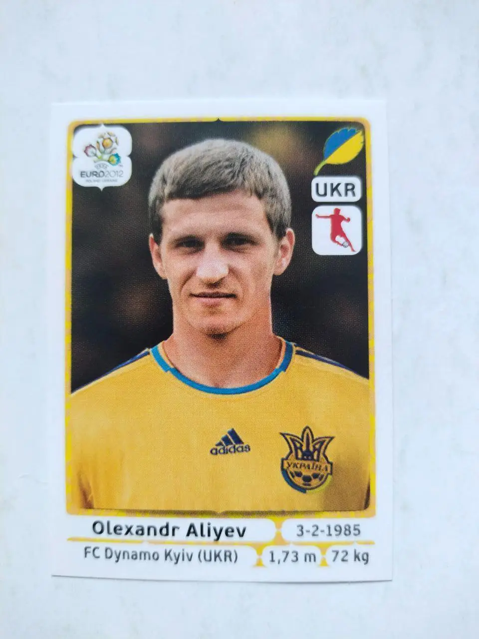 Наклейка ЧЕ - 2012 год PANINI -№ 414