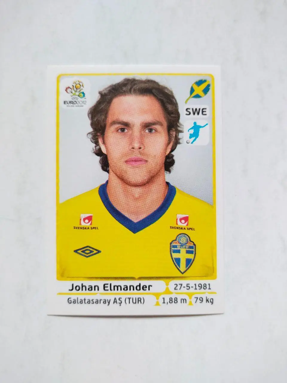 Наклейка ЧЕ - 2012 год PANINI -№ 450