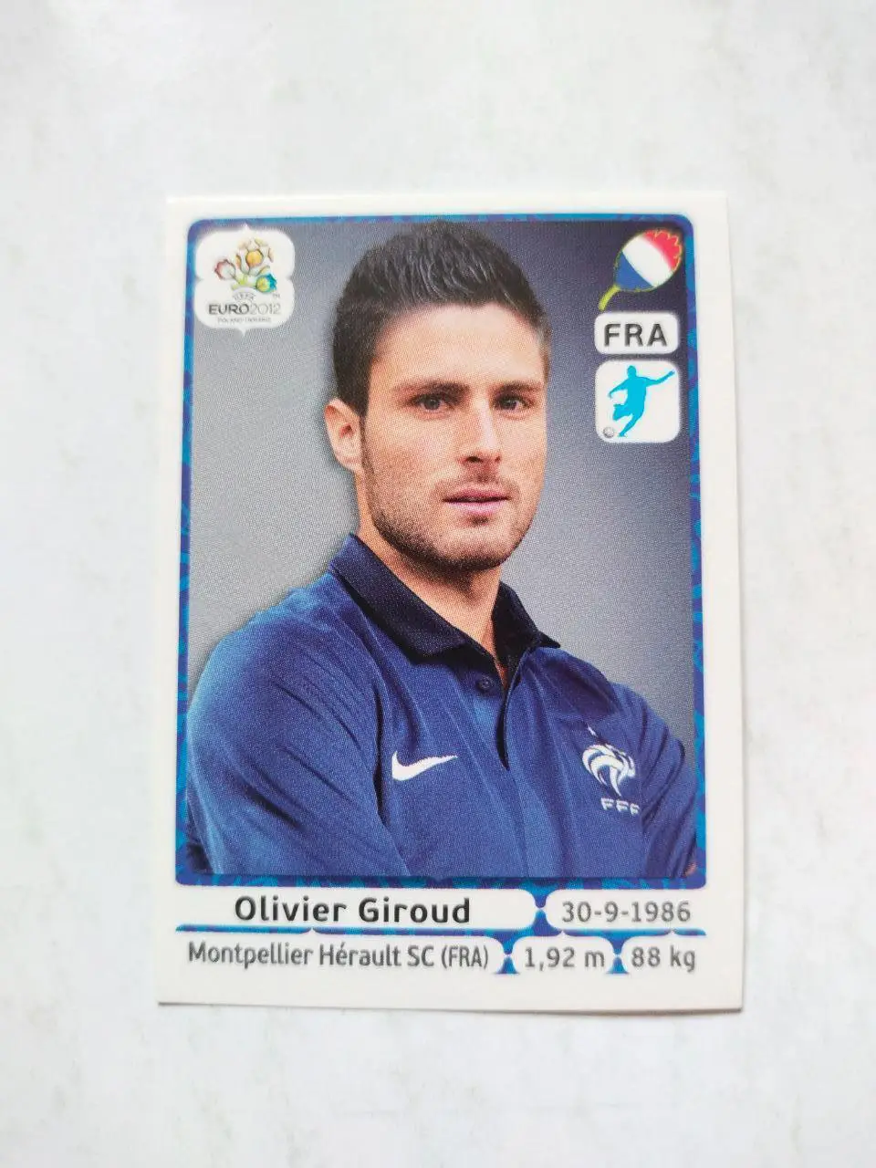 Наклейка ЧЕ - 2012 год PANINI -№ 477