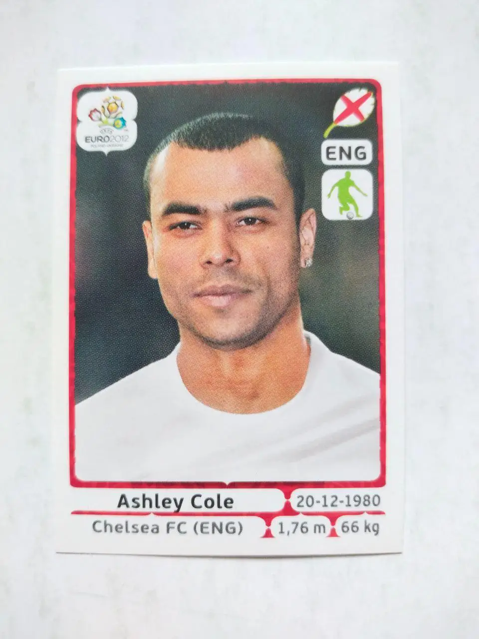 Наклейка ЧЕ - 2012 год PANINI -№ 493