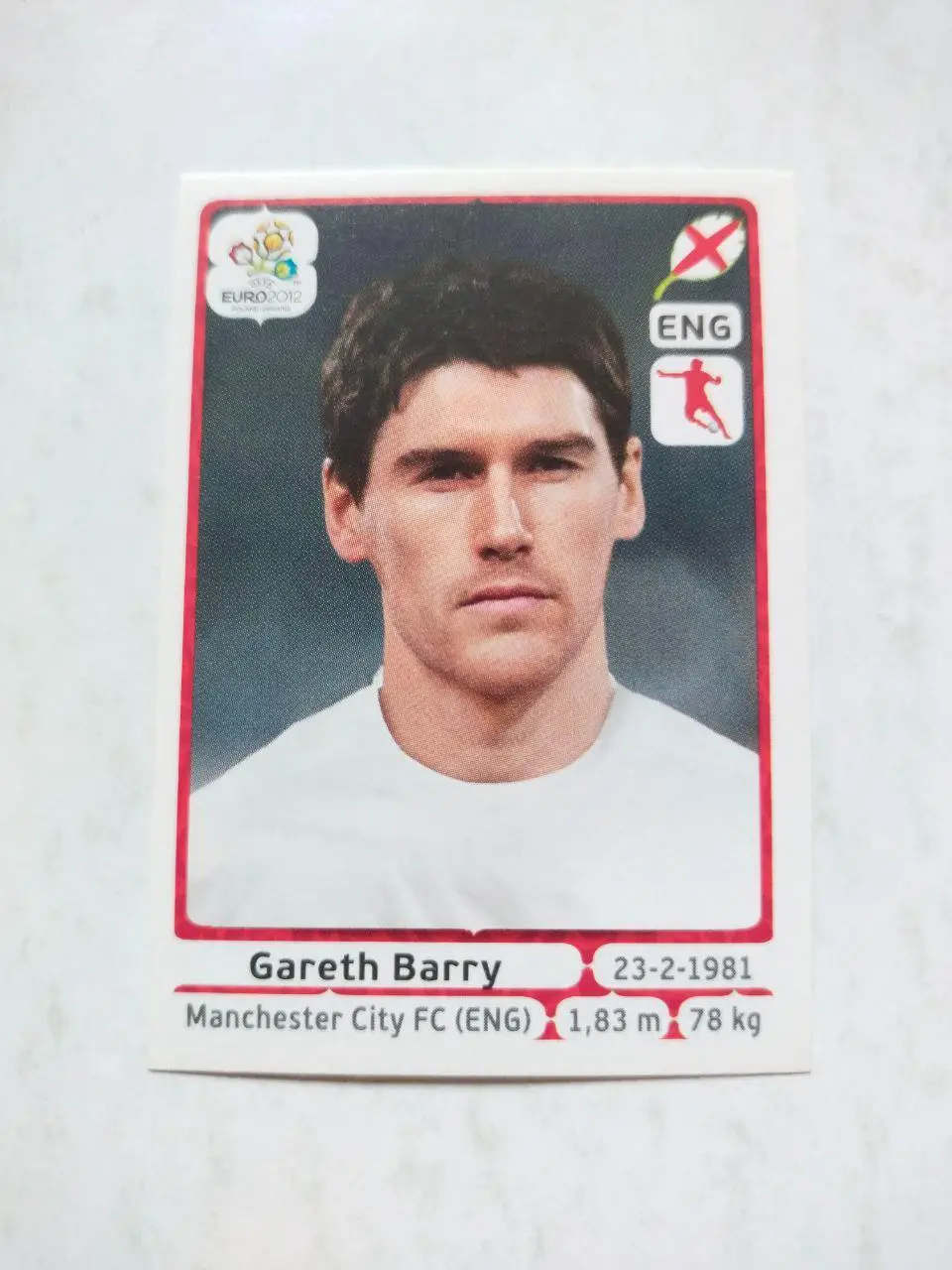 Наклейка ЧЕ - 2012 год PANINI -№ 498