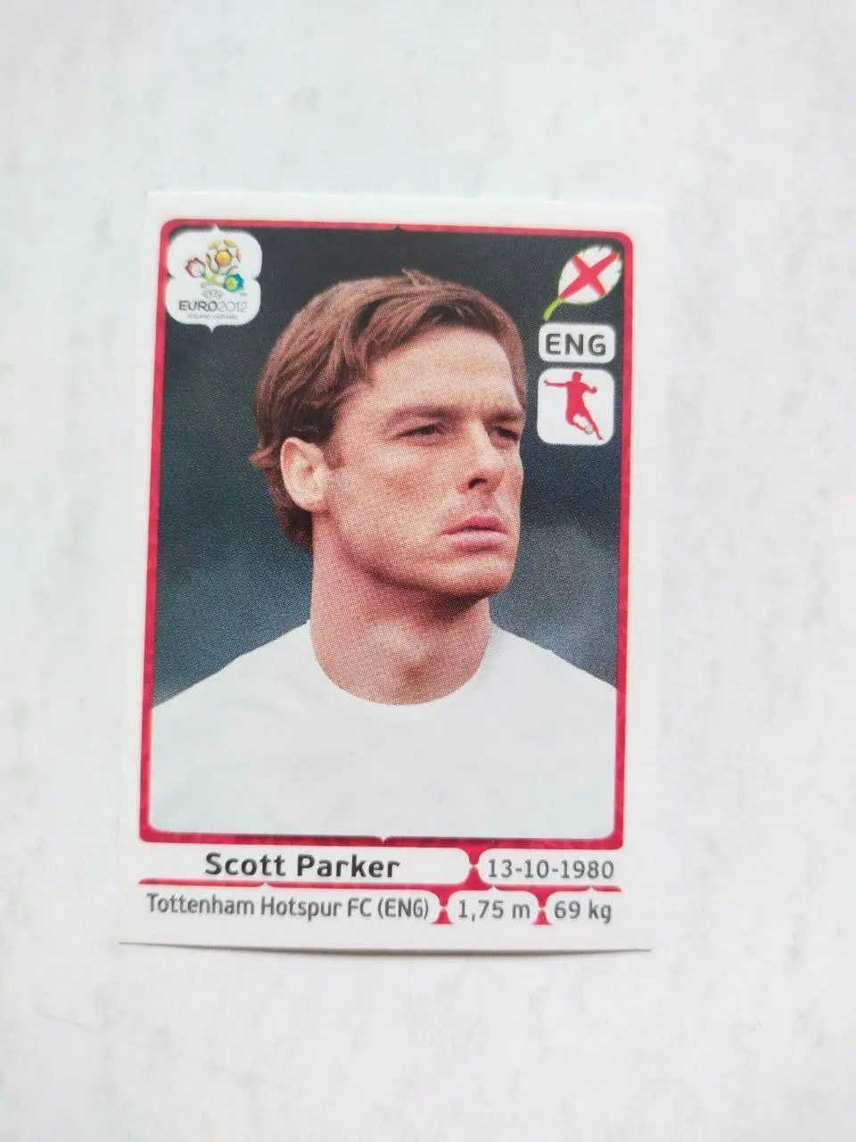 Наклейка ЧЕ - 2012 год PANINI -№ 501