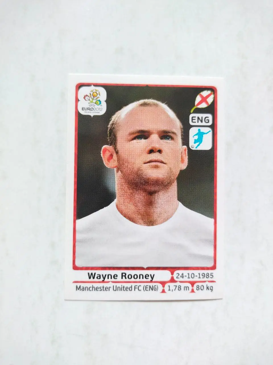 Наклейка ЧЕ - 2012 год PANINI -№ 509