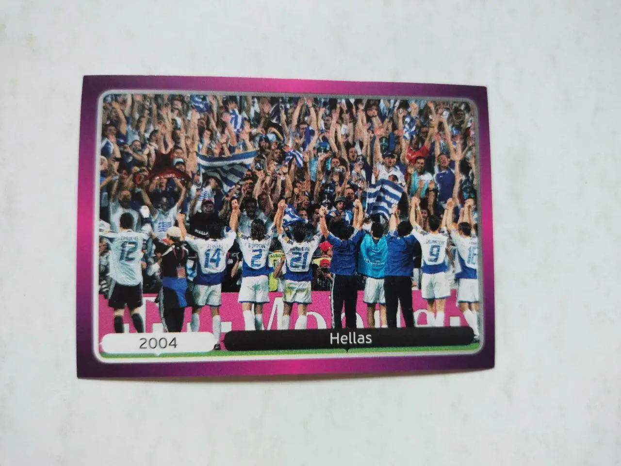 Наклейка ЧЕ - 2012 год PANINI -№ 535