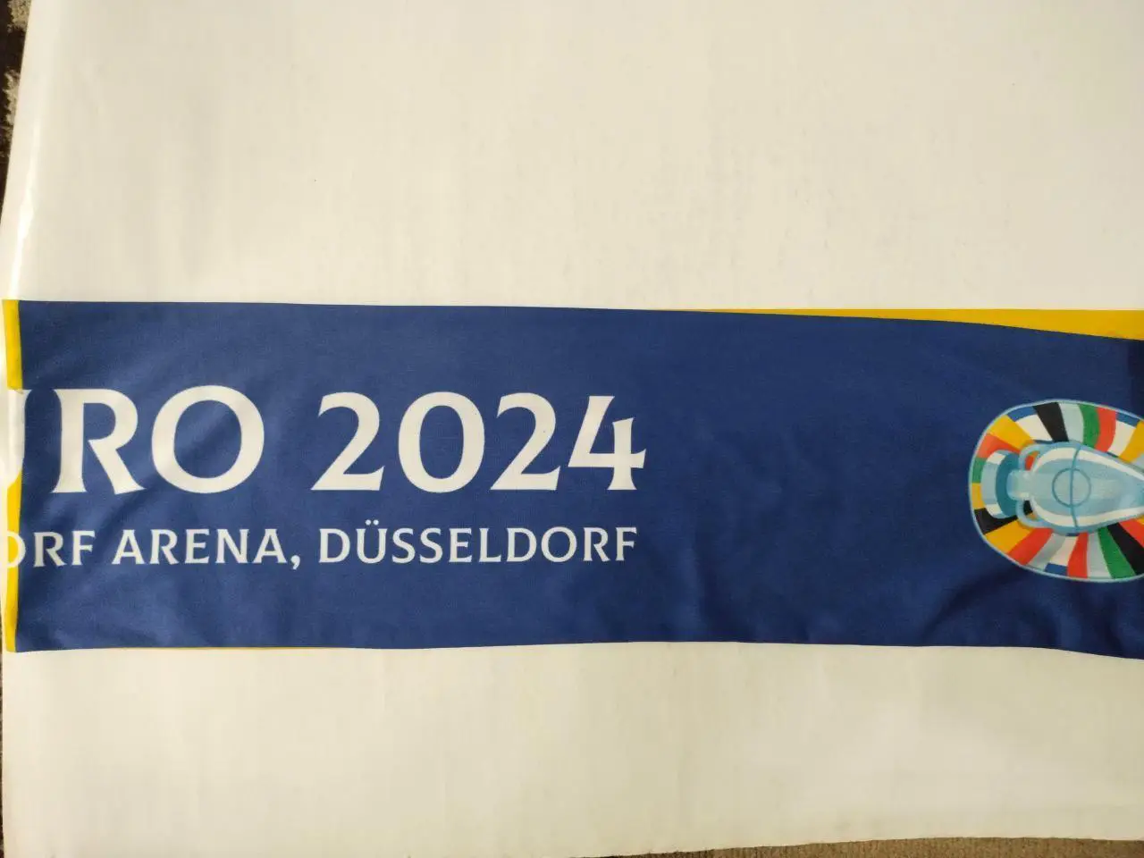 Шарф на матч Чемпионата Европы по футболу Словакия Украина 21.06.2024 7