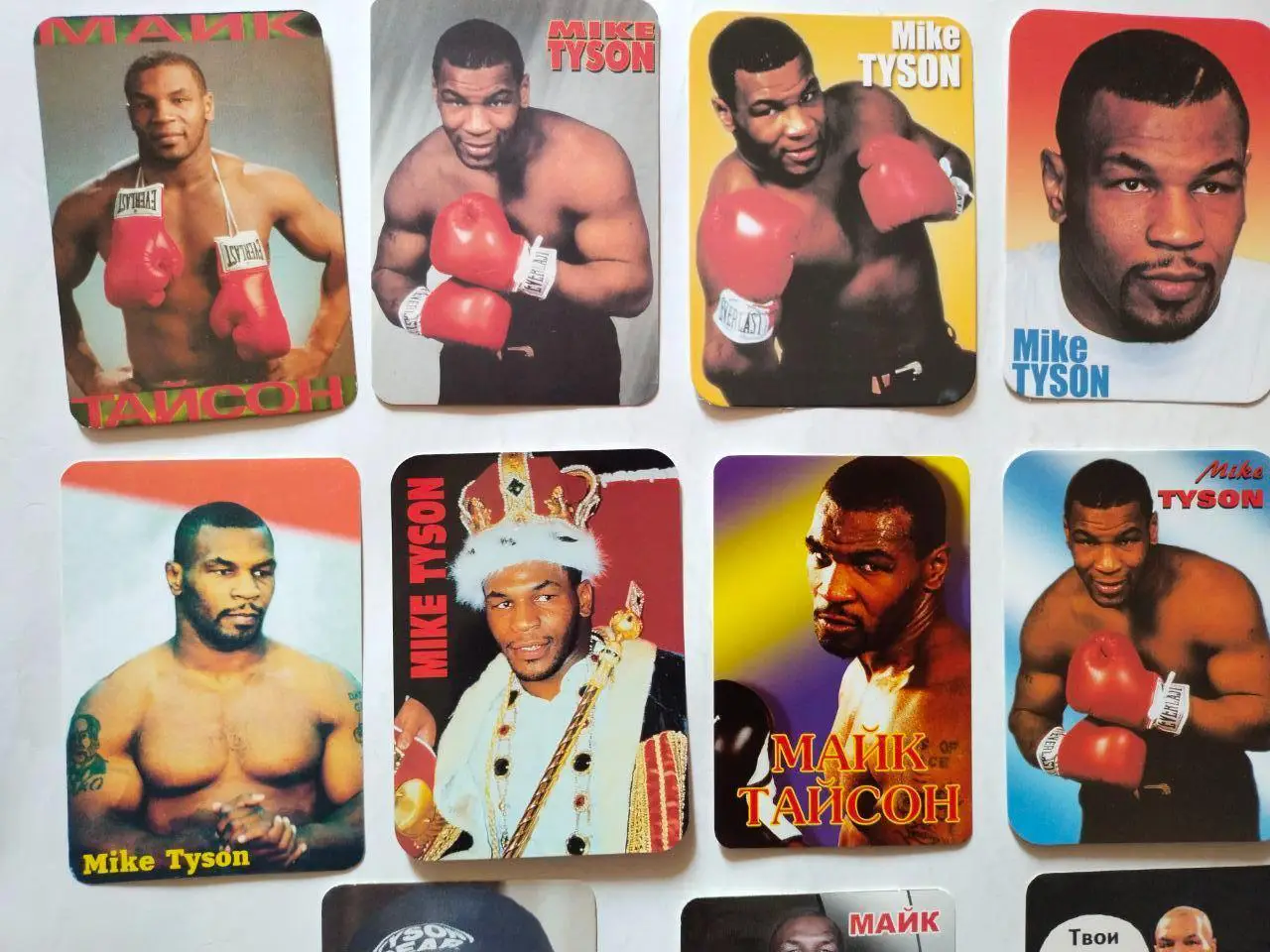 Суперколлекция Американский профессиональный боксер Майк Тайсон 22 шт.- 1 лотом 1