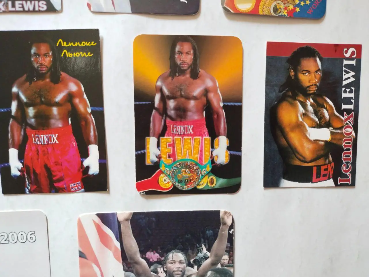 Коллекция Канадский и Британский профессиональный боксер Леннокс Льюис 11 шт. 3