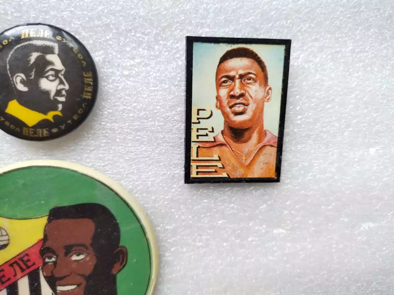 Король футбола Пеле подборка из 7 знаков одним лотом 2