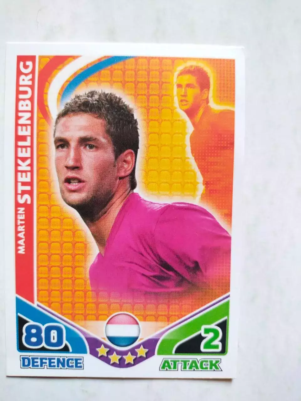 Карточка Topps Match Attax World Cup 2010 - Holland Maarten Stekelenburg 115