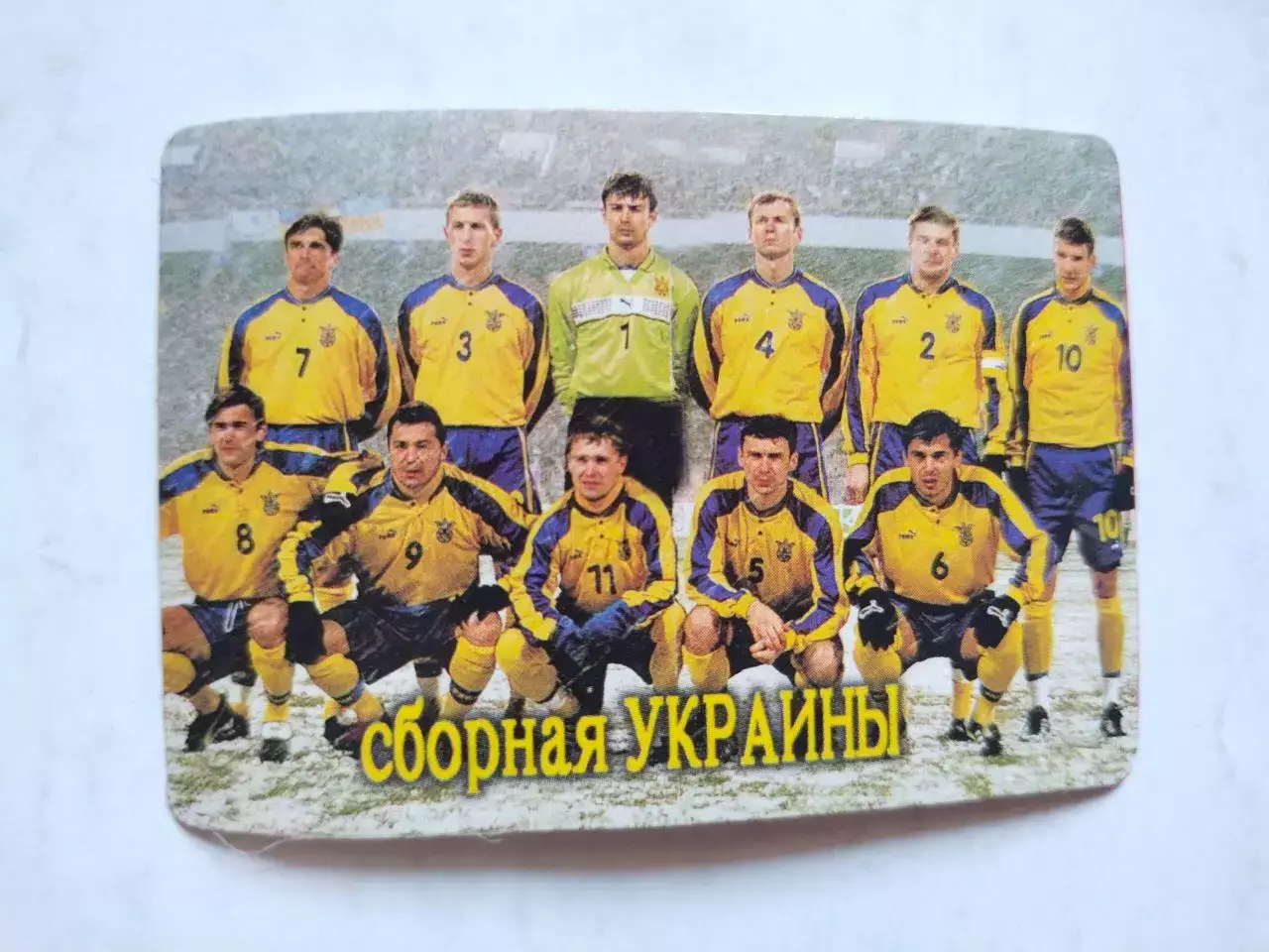 Наклейка сборная Украины 2