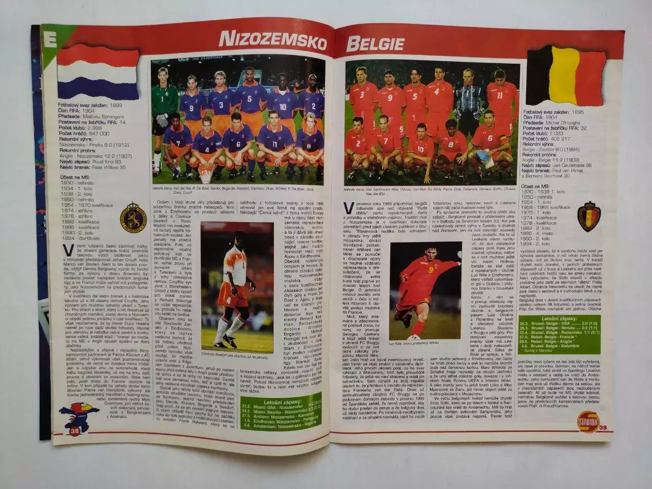 Спецвыпуски журнала Стадион 1998 г. - представление и итоговый ЧМ Франция 1998 г 2