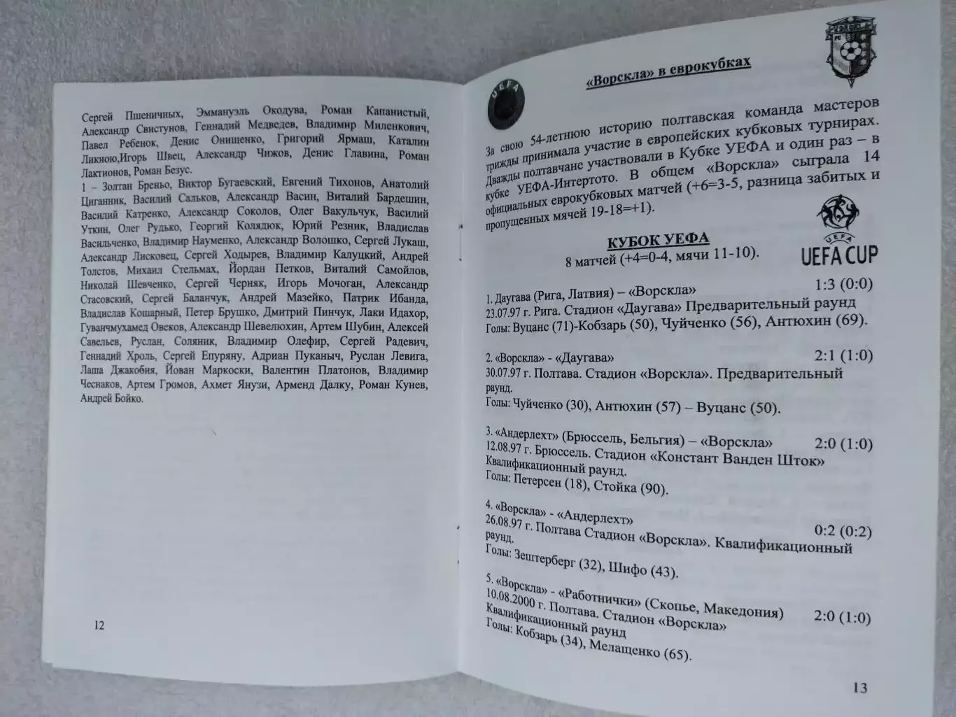 Международные маршруты Ворсклы 2010 год 4