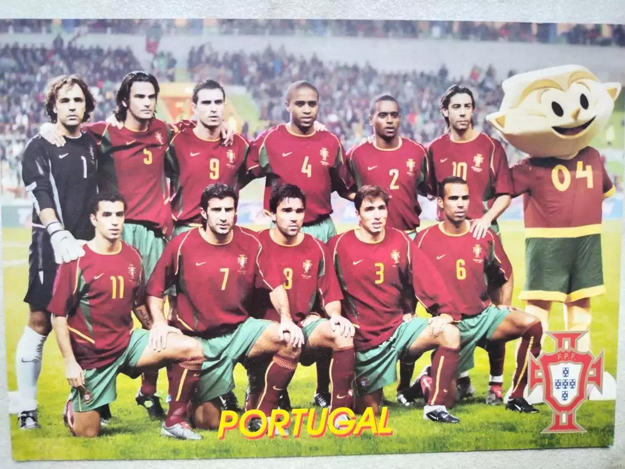 Из серии открыток В МИРЕ ФУТБОЛА PORTUGAL ПОРТУГАЛИЯ № 392