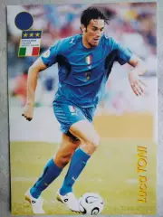 Из серии открыток В МИРЕ ФУТБОЛА ITALIA Luca TONI Лука ТОНИ № 846