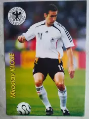 Из серии открыток В МИРЕ ФУТБОЛА GERMANY Miroslav KLOSE Мирослав КЛОЗЕ № 857