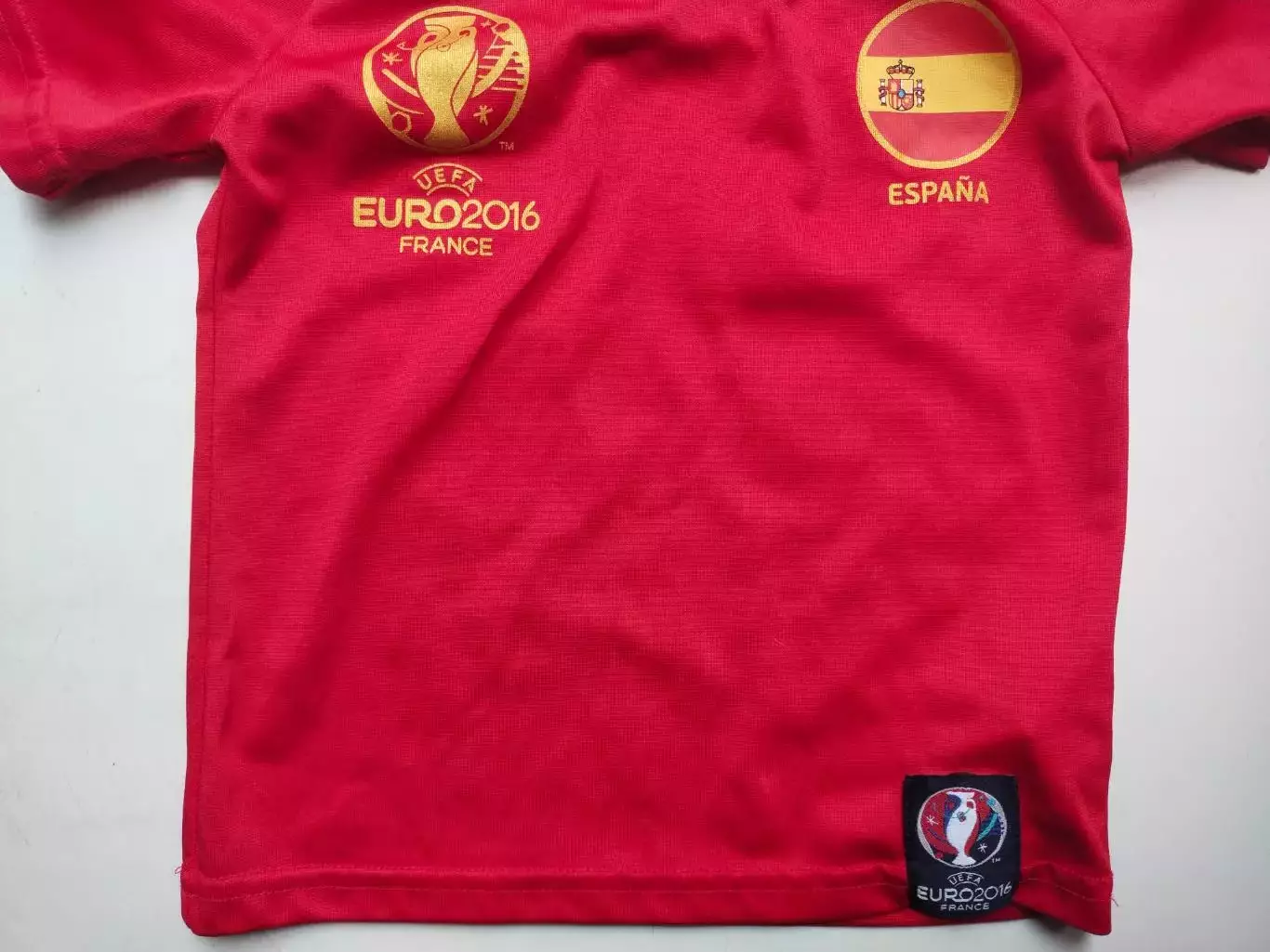 Футболка детская ЕВРО 2016 сборная Испании номер 13 2