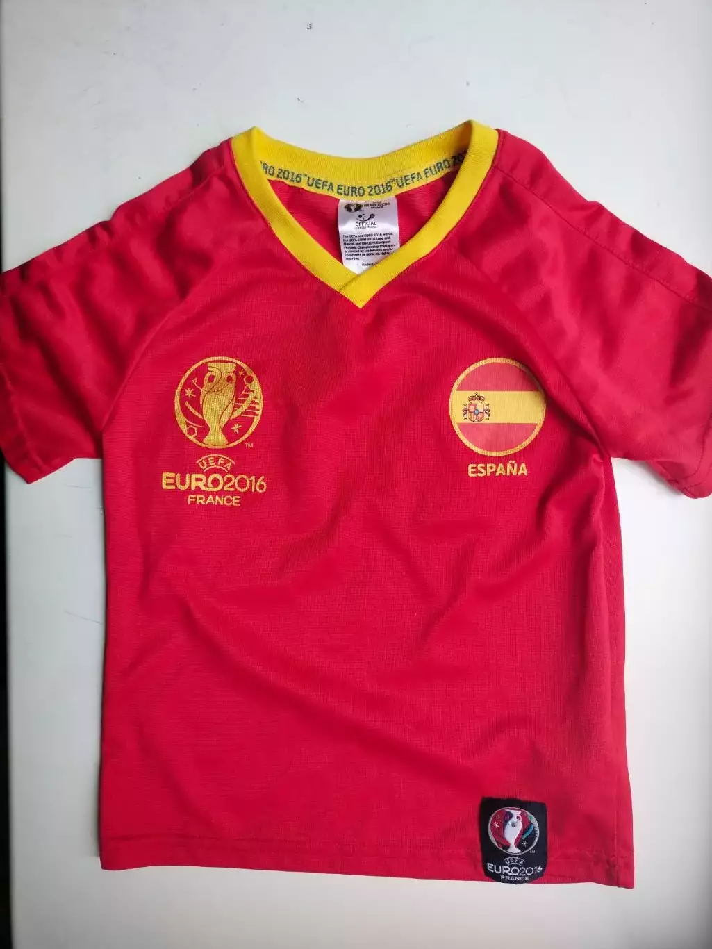 Футболка детская ЕВРО 2016 сборная Испании номер 13 6