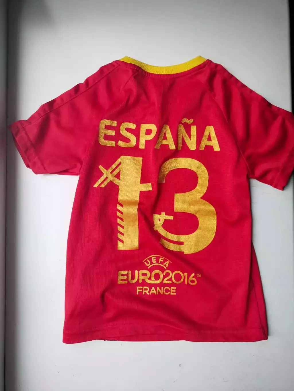 Футболка детская ЕВРО 2016 сборная Испании номер 13 7