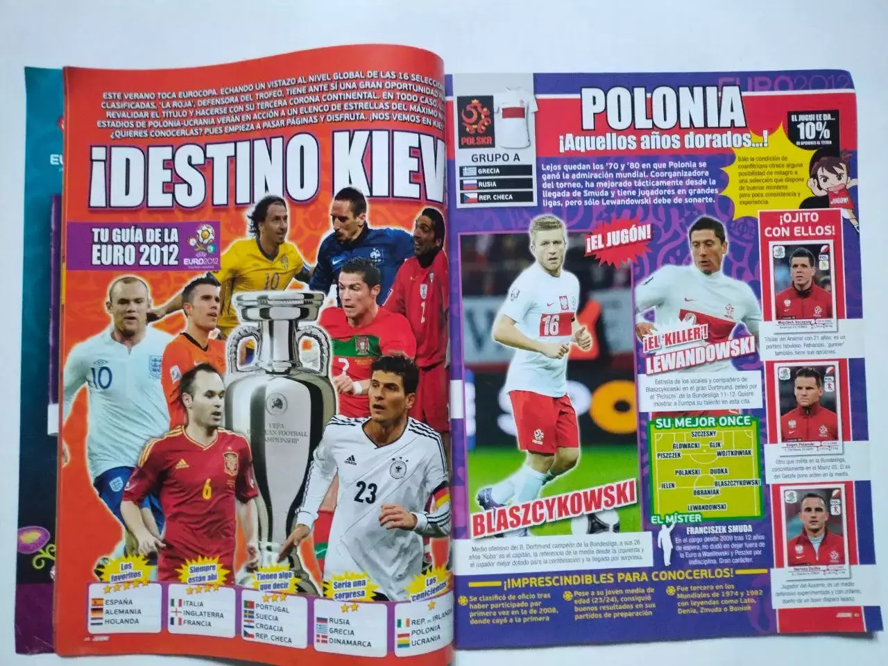 Испанский журнал Jugon спецвыпуск к Чемпионату Европы 2012 г. 2