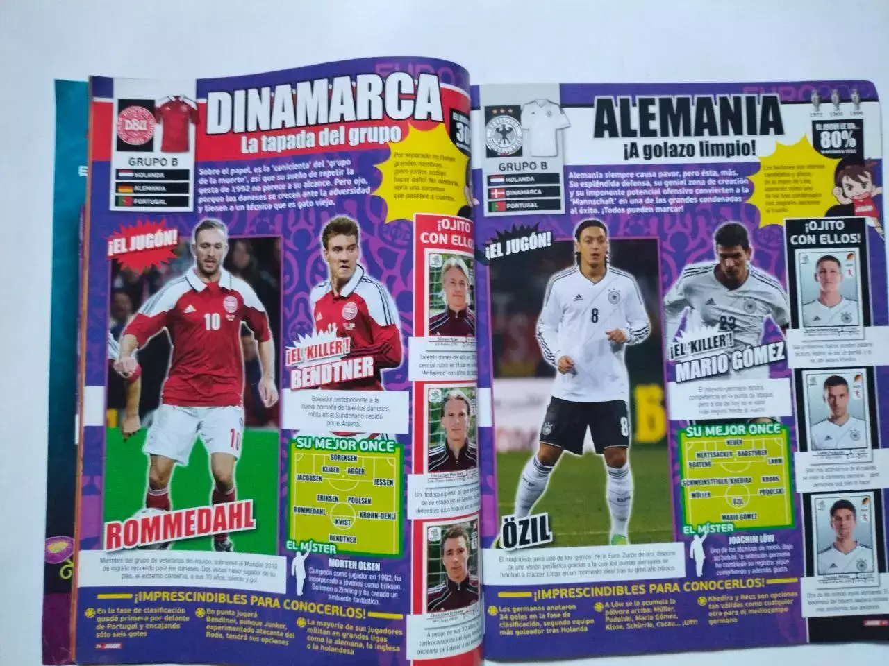 Испанский журнал Jugon спецвыпуск к Чемпионату Европы 2012 г. 3