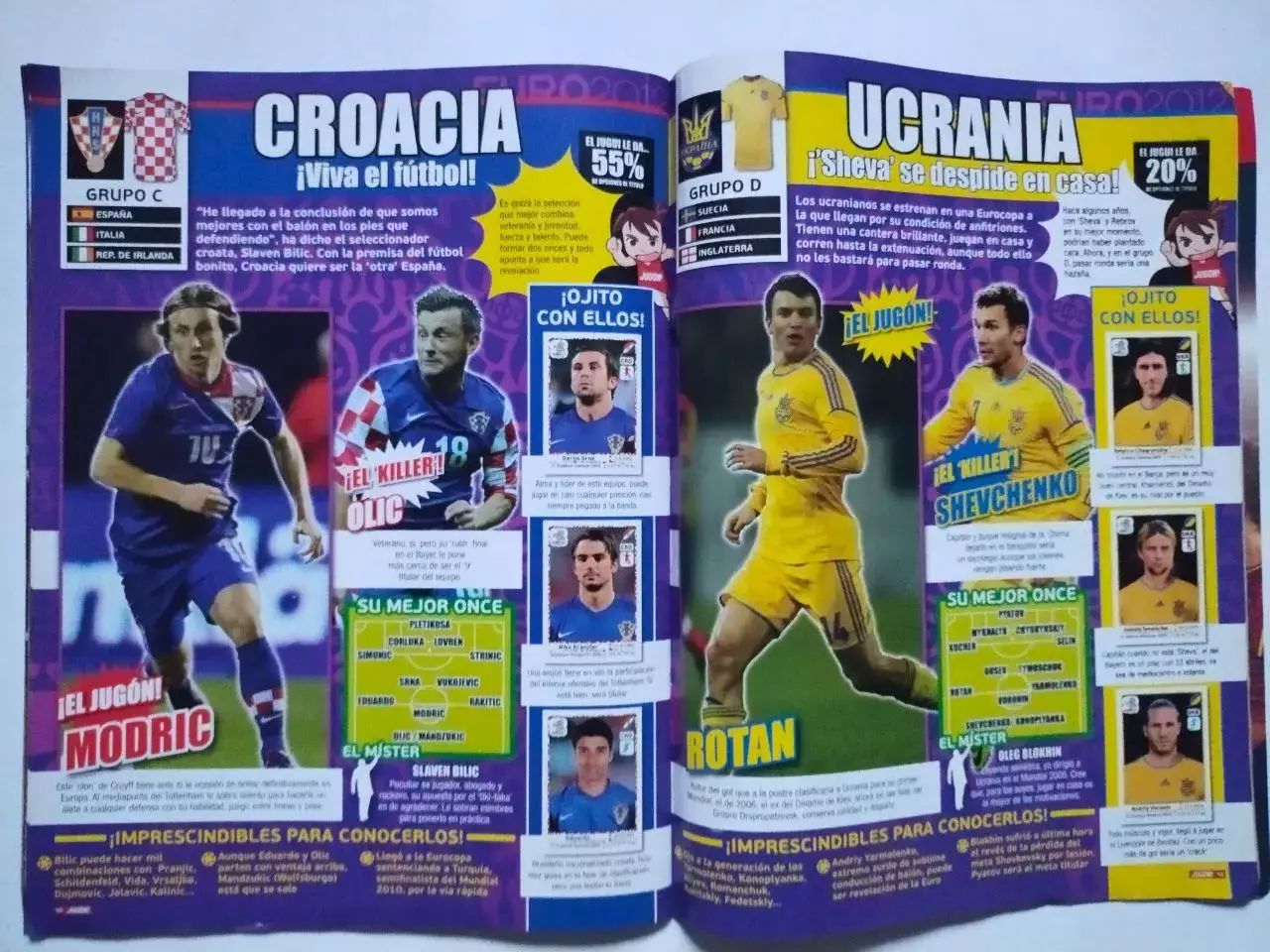 Испанский журнал Jugon спецвыпуск к Чемпионату Европы 2012 г. 7