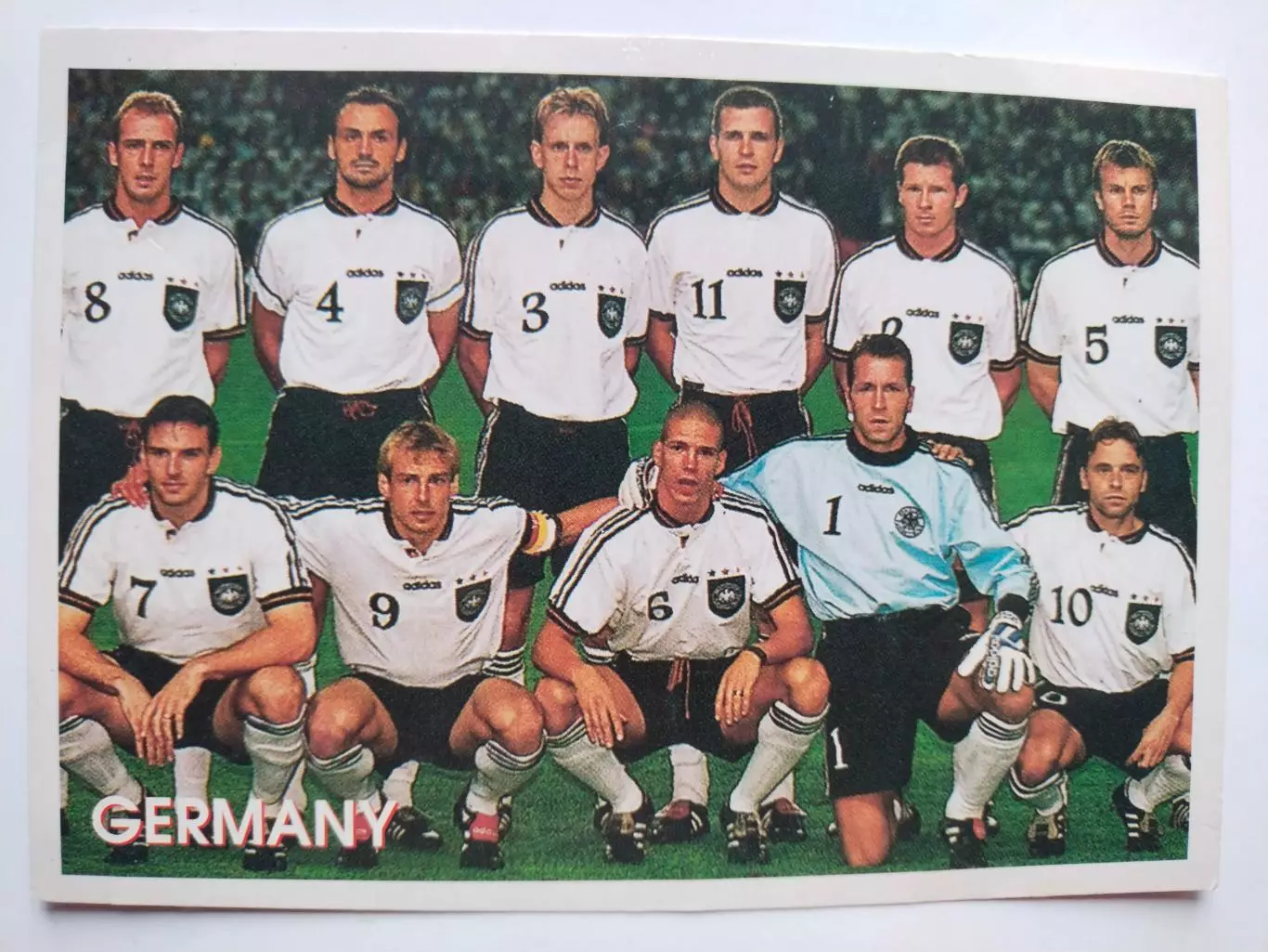 Открытка сборная Германия